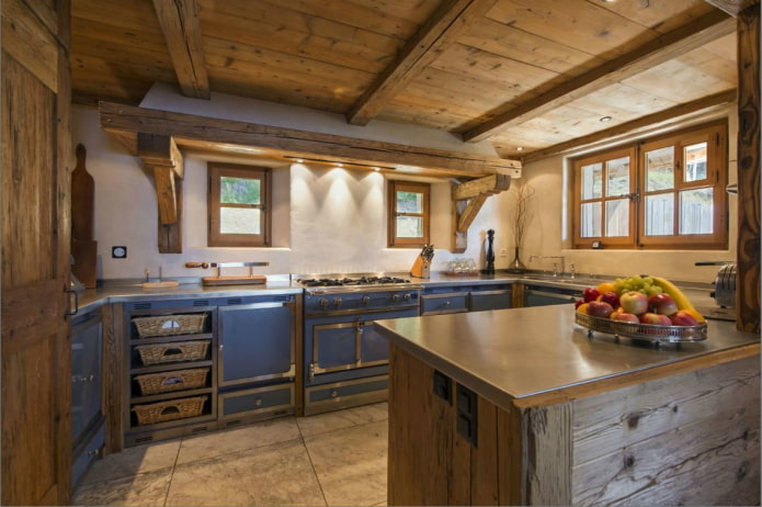 roomy small kitchen
