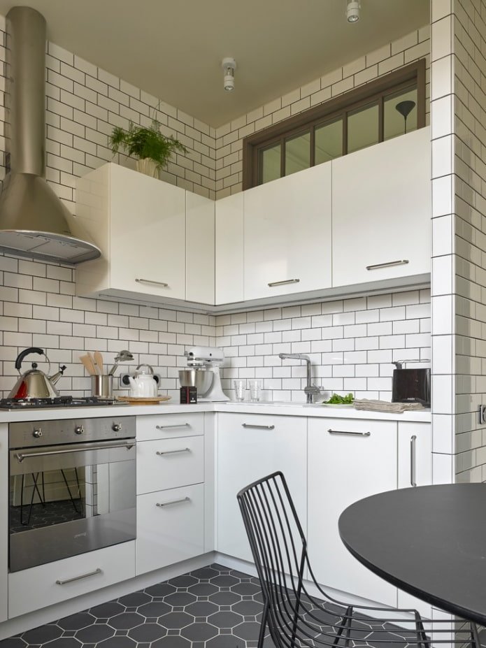white kitchen