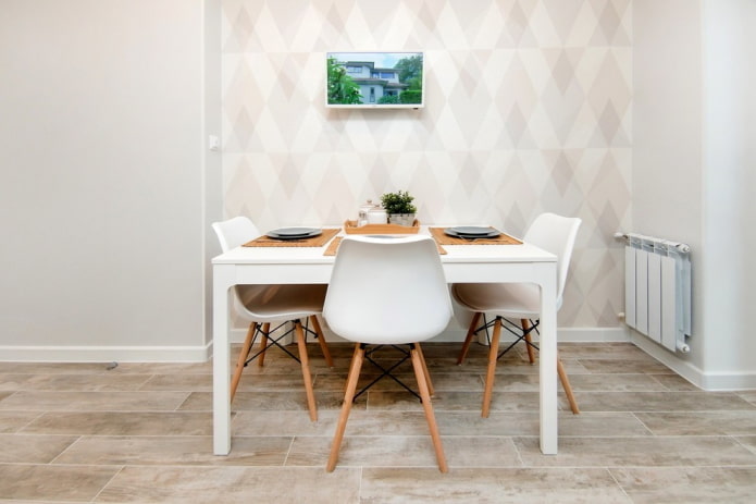 kitchen in Scandi style