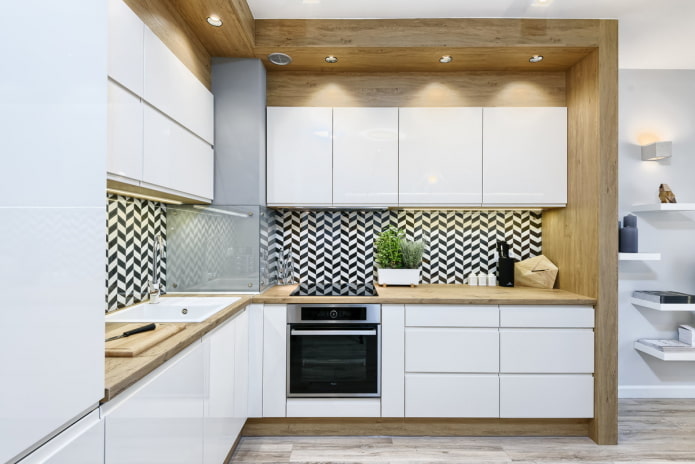 Corner kitchen