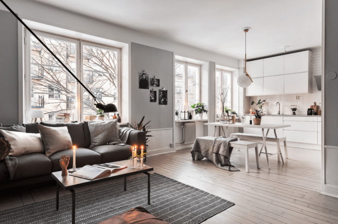 Kitchen-living room