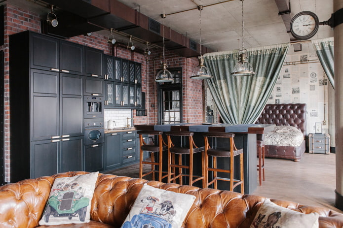 loft kitchen