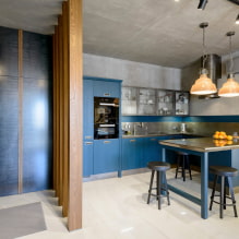 Kitchen in loft style-0