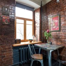 Kitchen in loft style-1