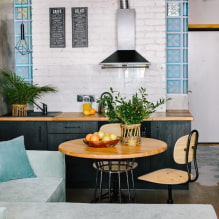 Kitchen in loft style-3