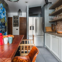 Kitchen in loft style-4