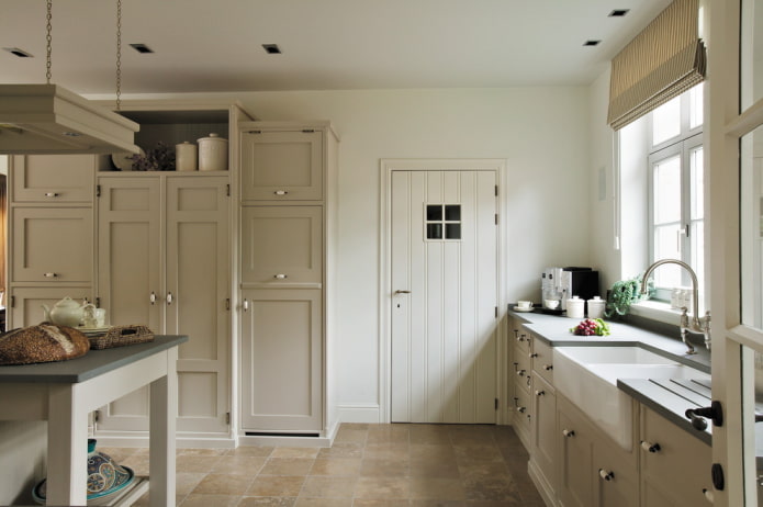 kitchen decoration in Provencal style