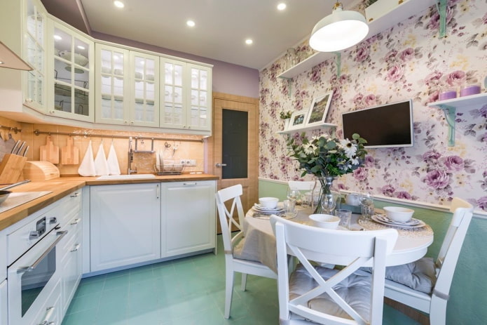 kitchen in the Provence style