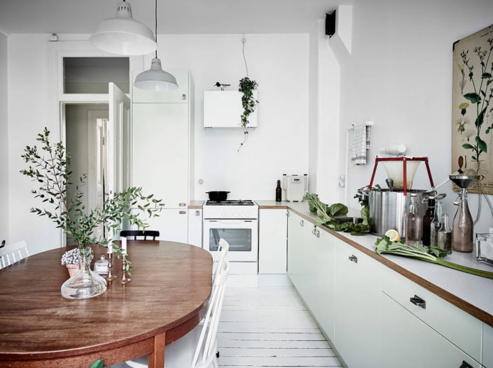 Scandinavian retro style