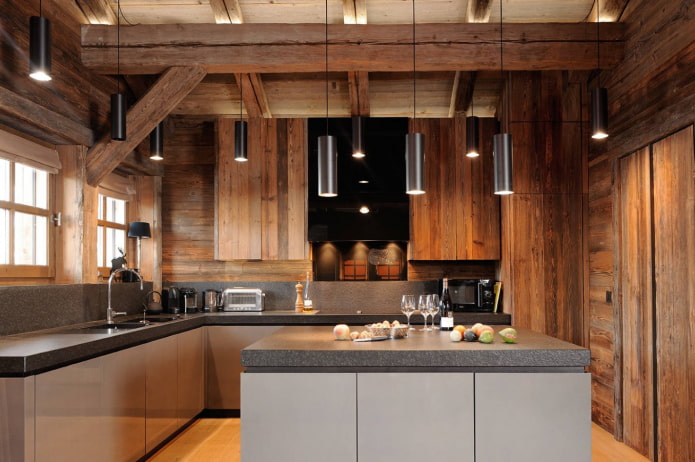 wood kitchen finishing