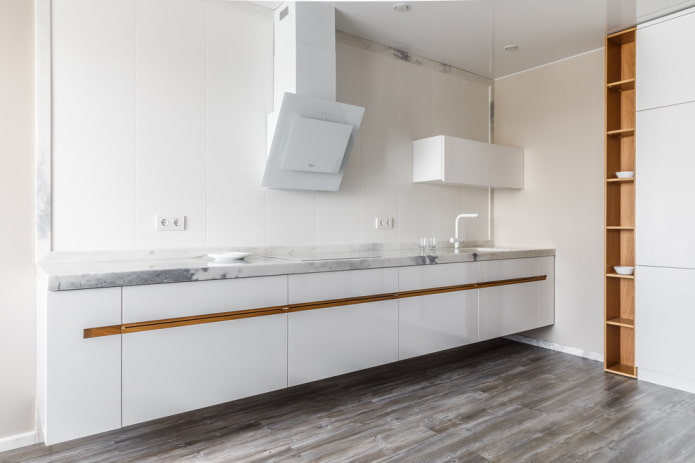light kitchen in a modern style