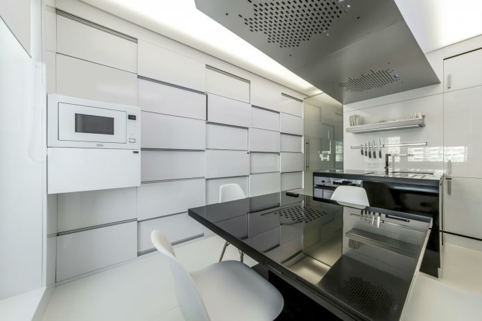 light kitchen in a modern style