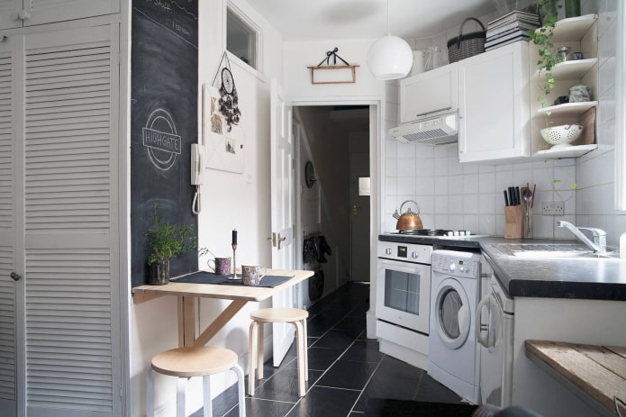White tile