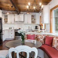 Kitchen corner: photos, types and selection features-0