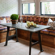 Kitchen corner: photos, types and selection features-6