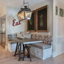Kitchen corner: photos, types and selection features-7