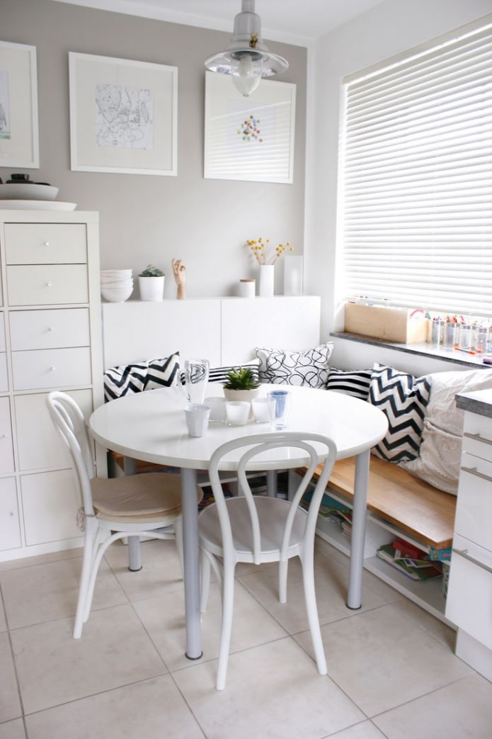 corner for a small kitchen