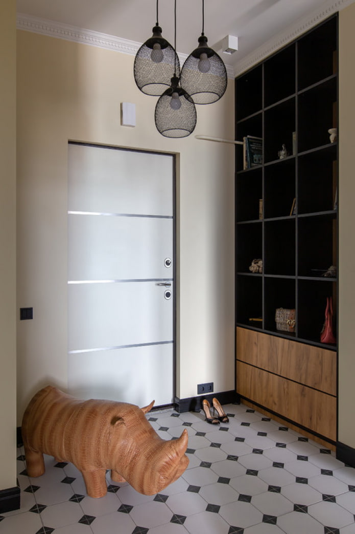 furniture in the hallway