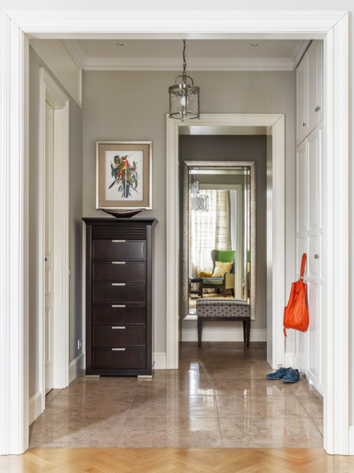light hallway interior