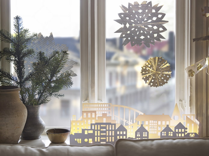 City on the windowsill