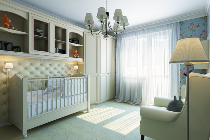 children's room design in the interior of an apartment of 70 square meters