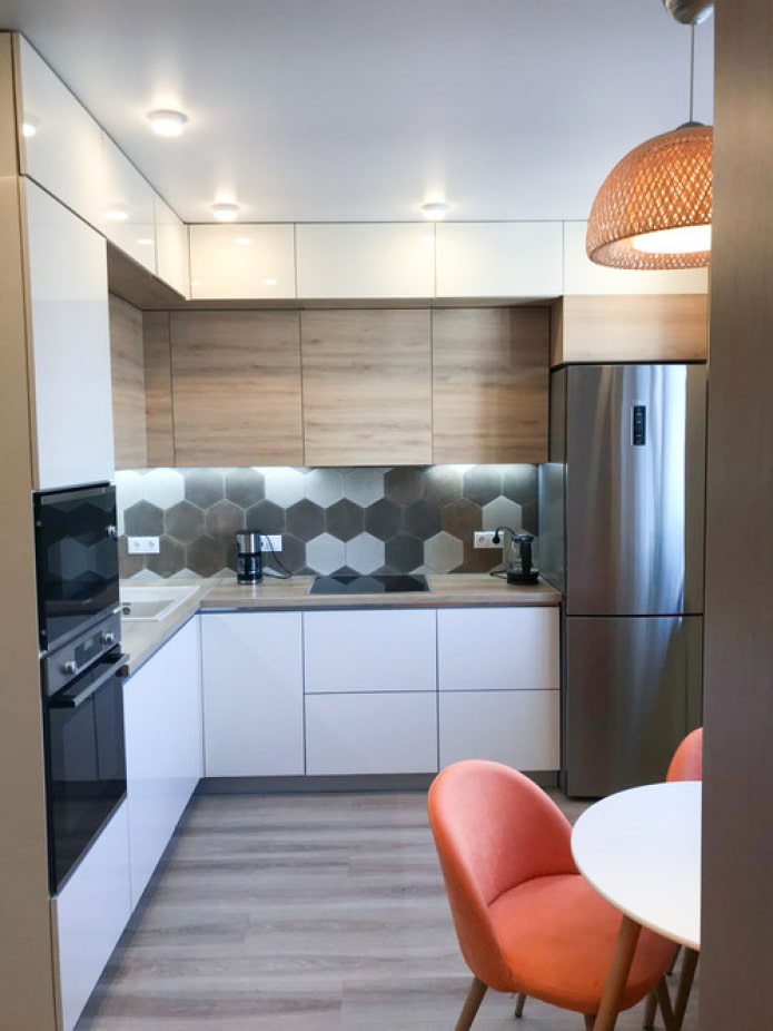 laminate on the kitchen floor