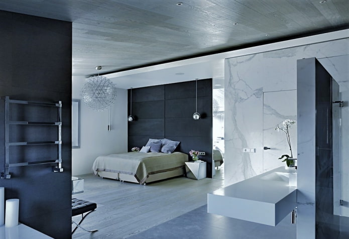 gray laminate in the interior