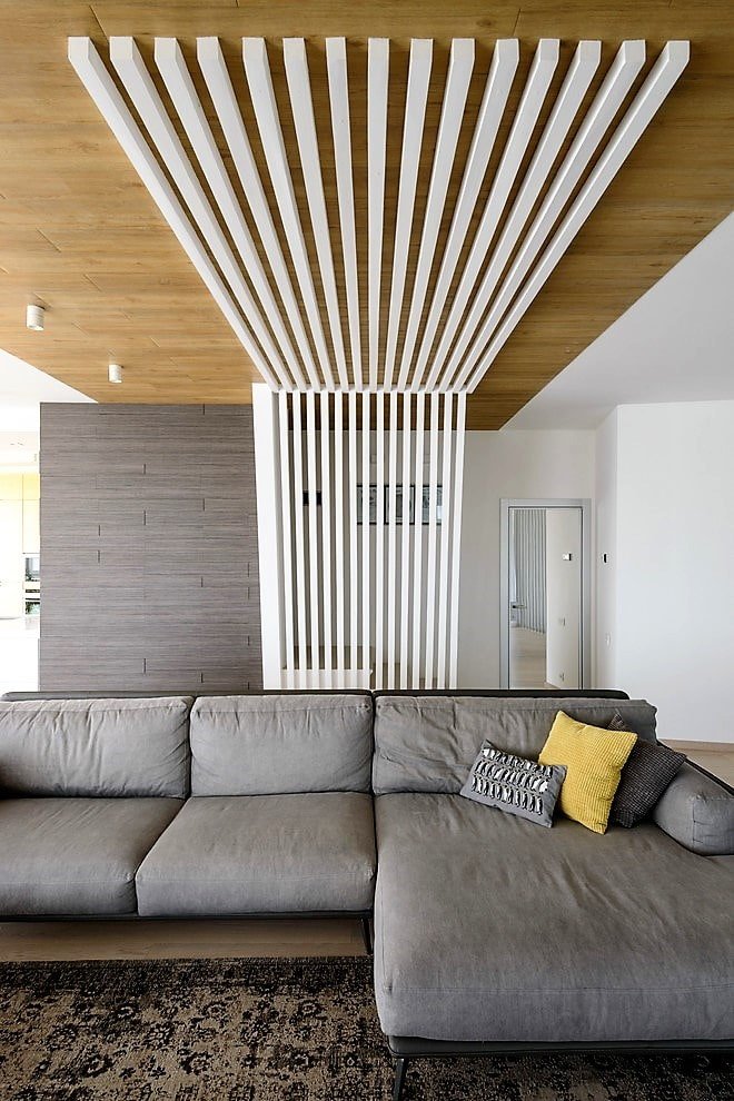 ceiling in a modern interior