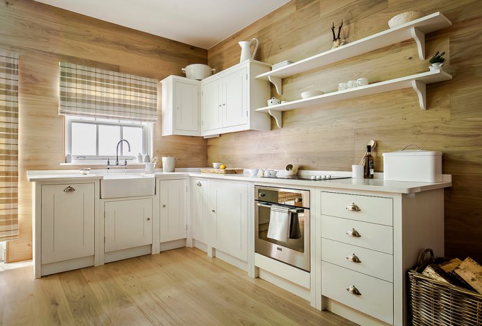 laminated kitchen walls