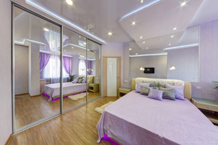 Interior with brown laminate
