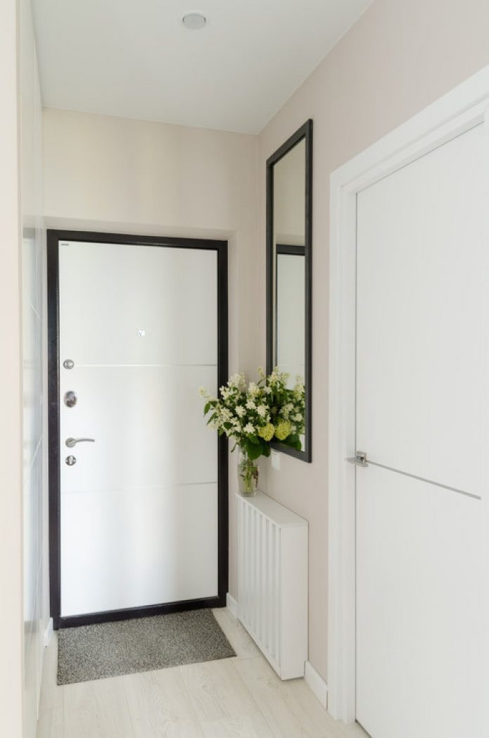 light laminate at the entrance