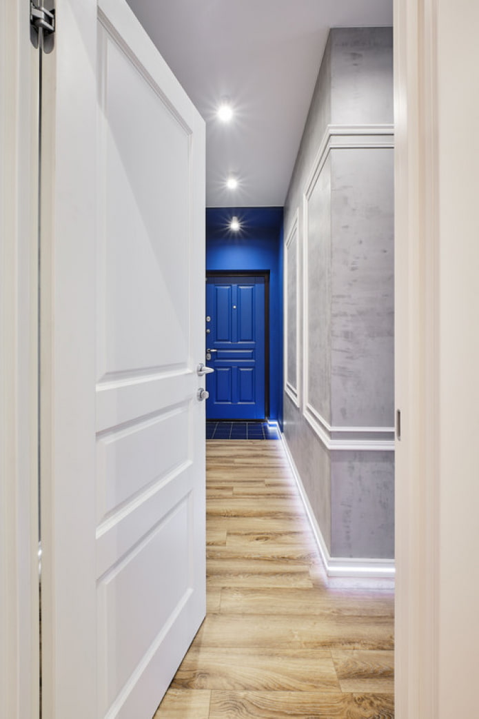 laminate across the hallway