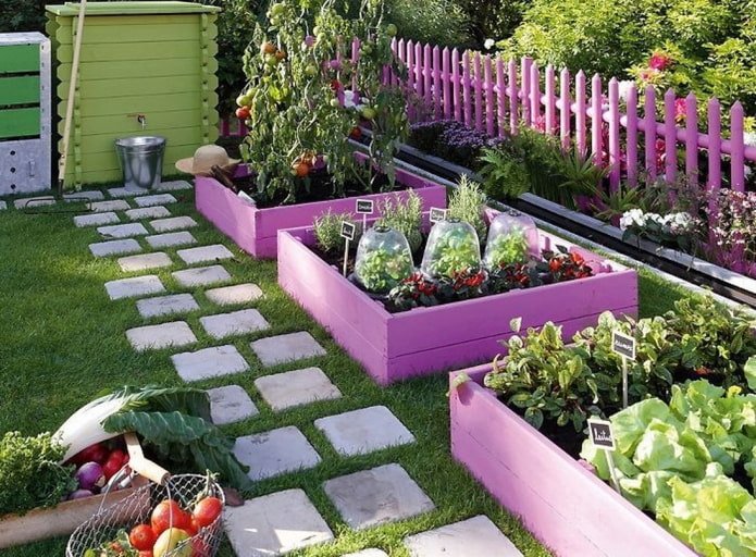 Beds at the dacha