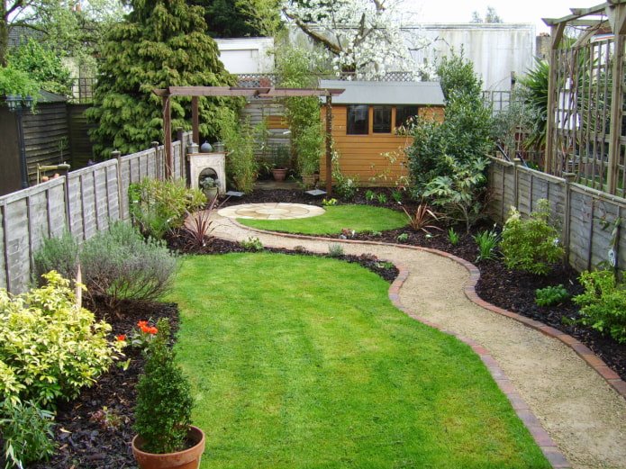 narrow plot design