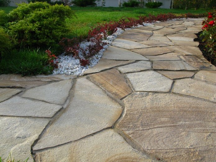 path made of stone