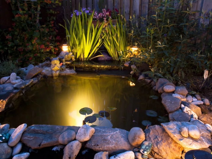 Pond lighting