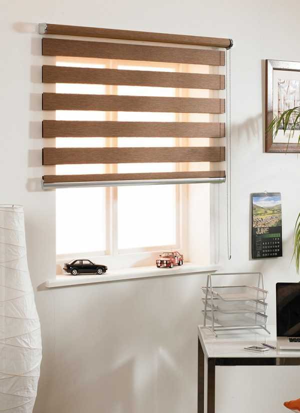 linen day-night blinds in the interior
