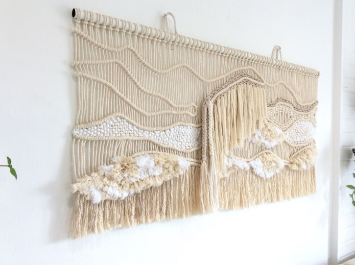 volumetric macrame