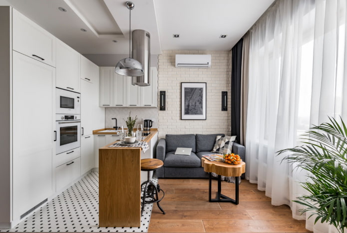16 square meter living room design