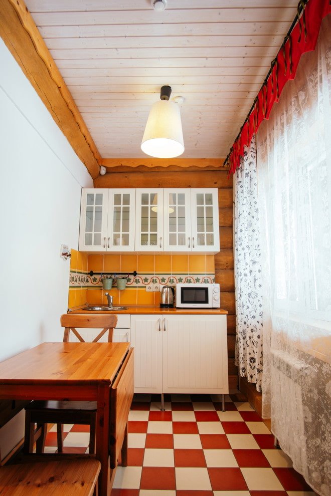 Linear kitchen
