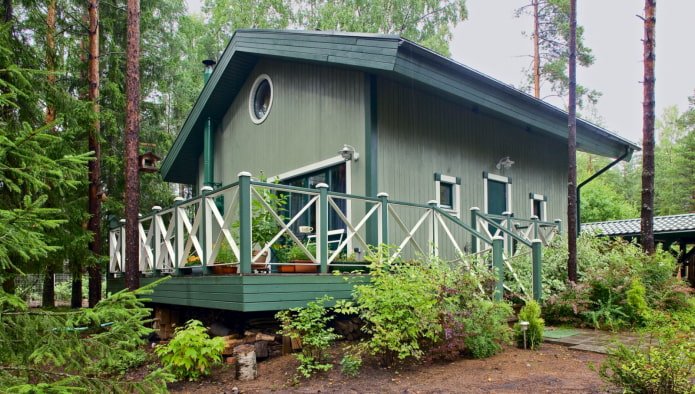 House with a terrace