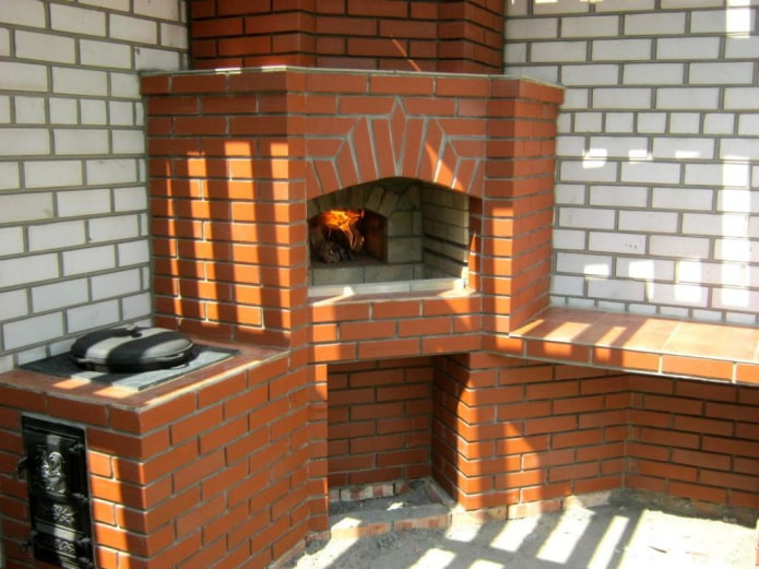 Barbeque with a cauldron
