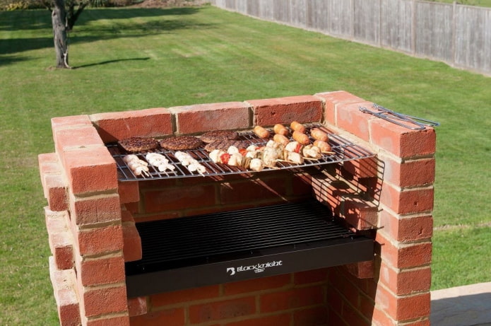 brick barbecue