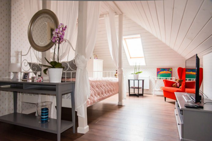 Children's room in the attic