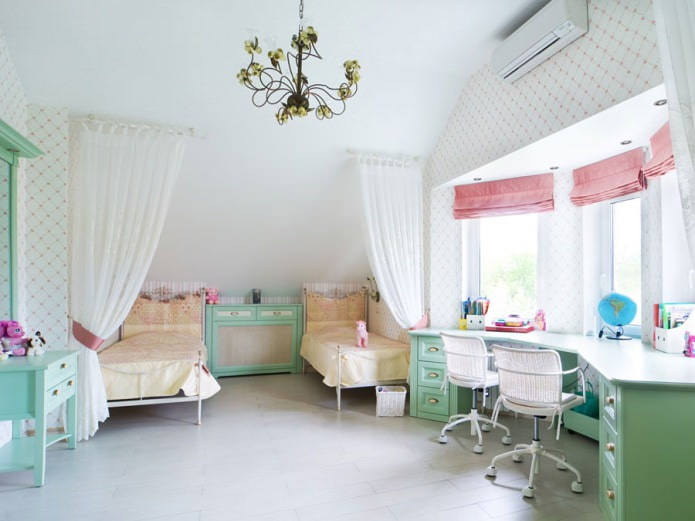 Room for two girls