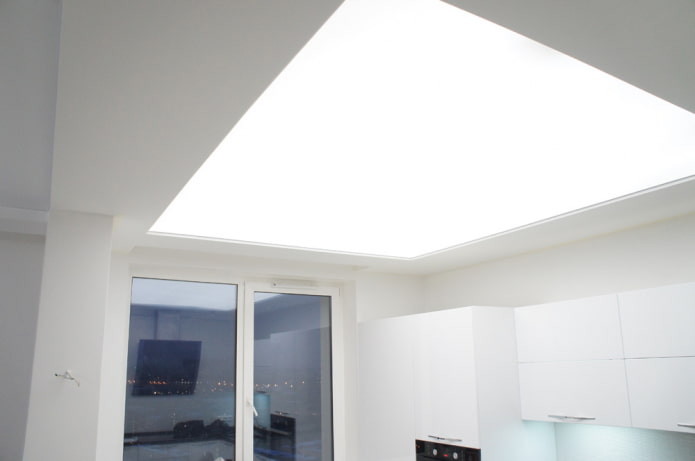 matte canvas with internal lighting