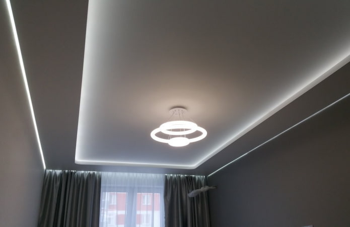 matte fabric with internal lighting