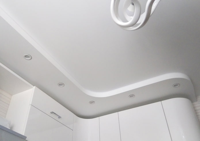 matte stretch fabric white