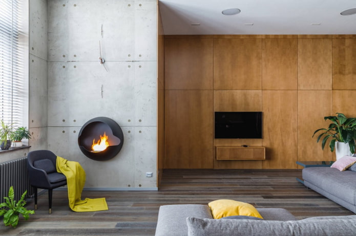 wall panels under concrete