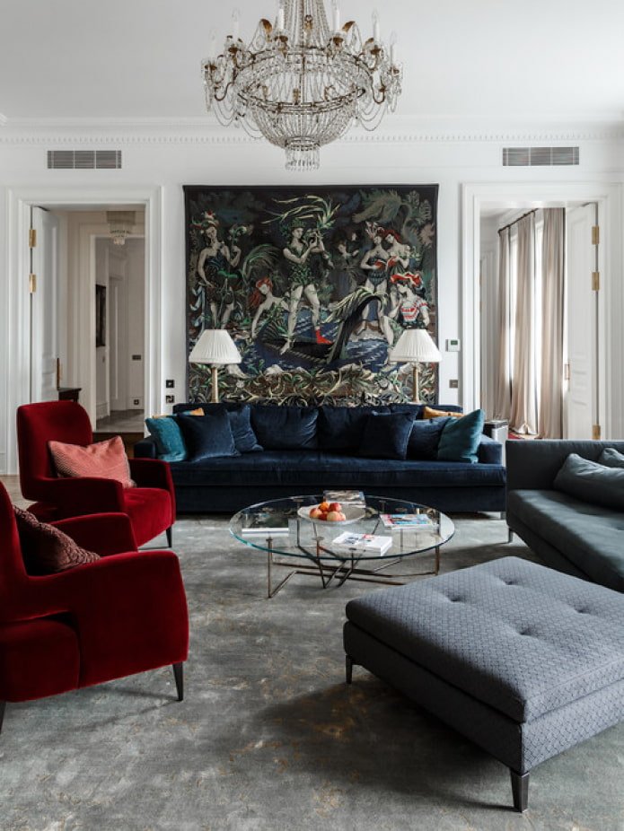 upholstered furniture set